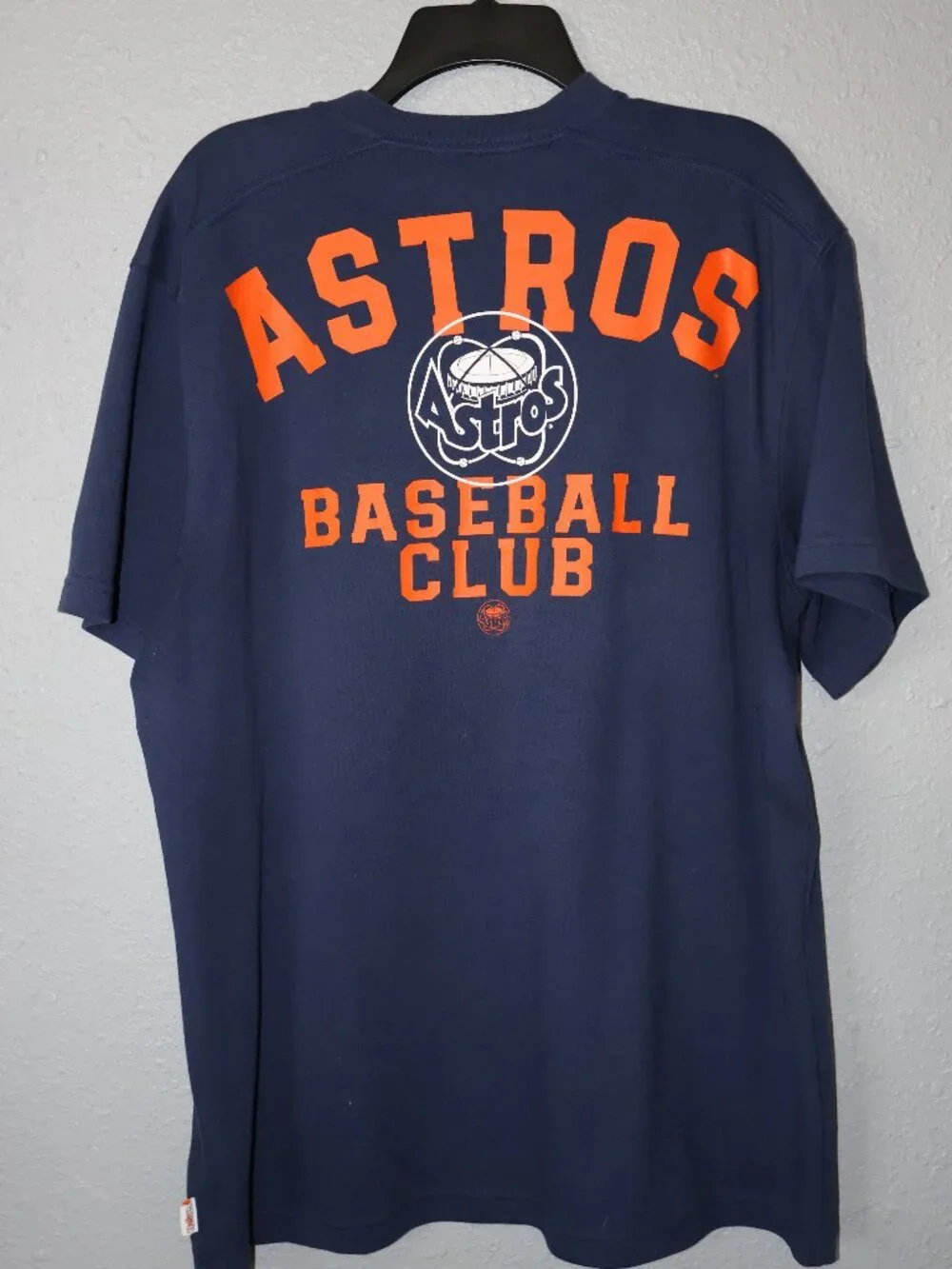 Nike Cooperstown Collection Houston Astros Vintage Logo T-Shirt Navy Large